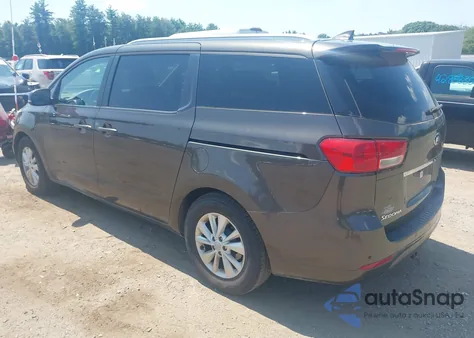 2017 Kia Sedona Lx из США, поврежденный, VIN KNDMB5C10H6268066